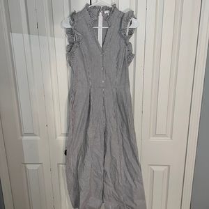 1901 Striped Jumpsuit